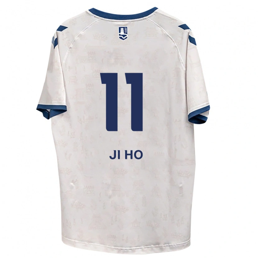 Danxen Niño Camiseta Ji-Ho Soon #11 Azul Real Blanco 2ª Equipación 2026/27 La Camisa México