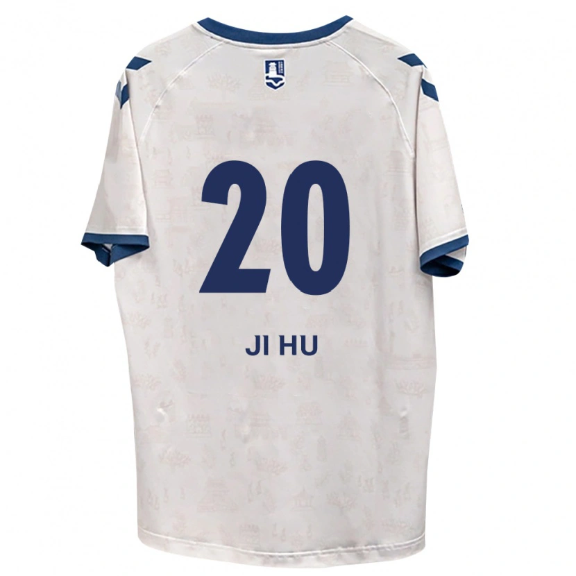 Danxen Niño Camiseta Ji-Hu Lee #20 Azul Real Blanco 2ª Equipación 2026/27 La Camisa México