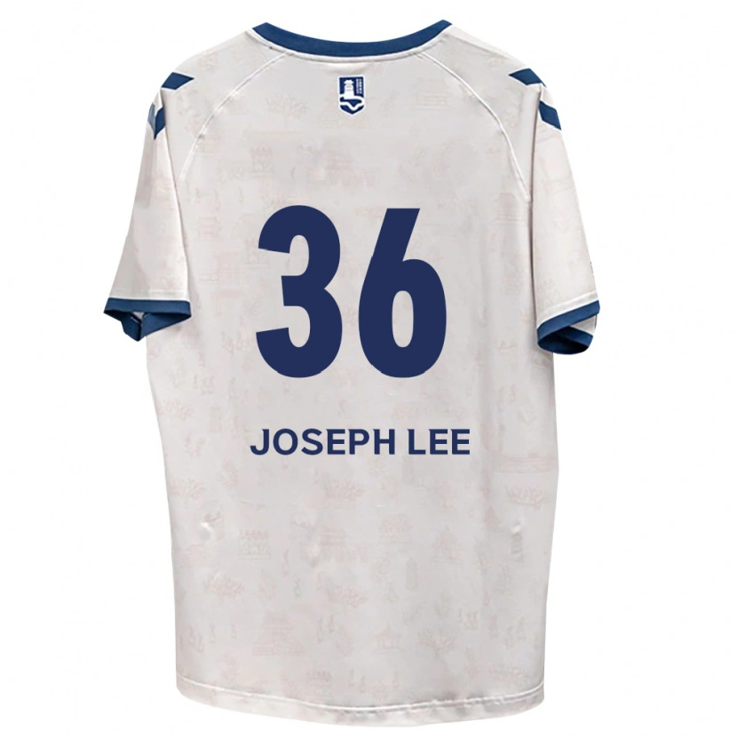 Danxen Niño Camiseta Joseph Lee #36 Azul Real Blanco 2ª Equipación 2026/27 La Camisa México
