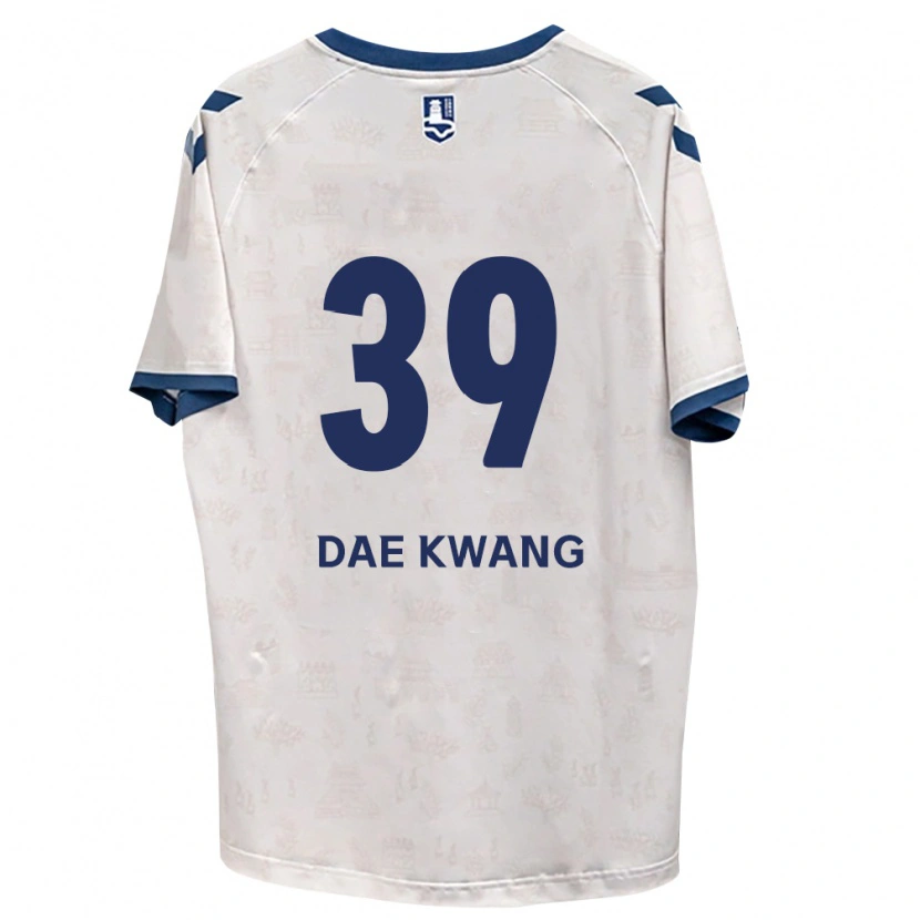 Danxen Niño Camiseta Dae-Kwang Lee #39 Azul Real Blanco 2ª Equipación 2026/27 La Camisa México