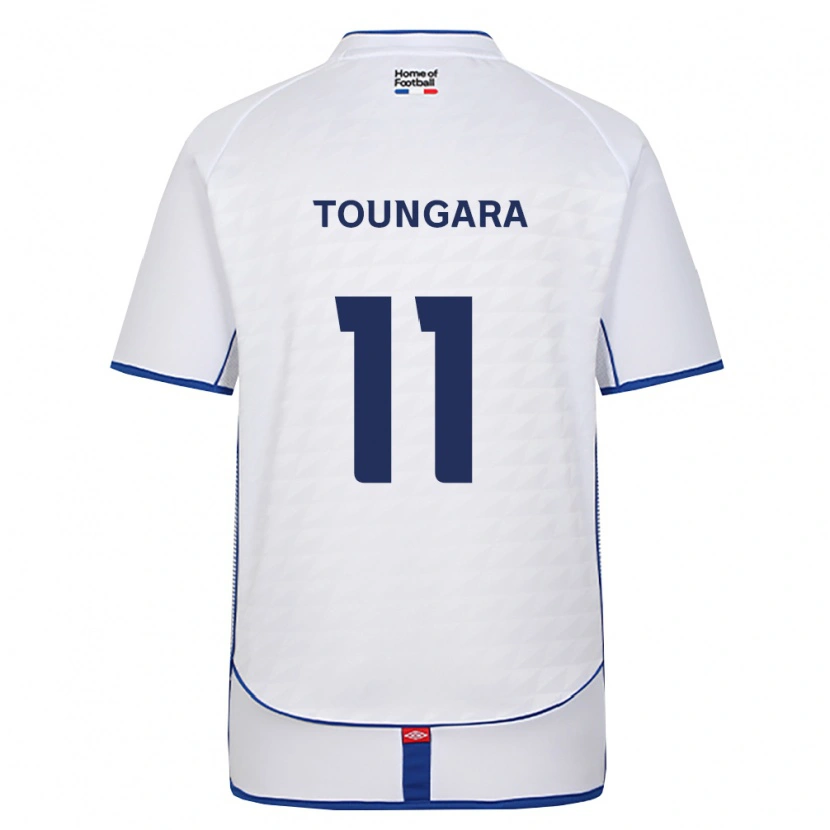 Danxen Niño Camiseta Aboubacar Toungara #11 Negro Blanco Rojo 2ª Equipación 2026/27 La Camisa México