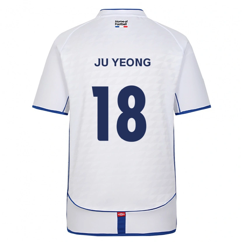 Danxen Niño Camiseta Ju-Yeong Park #18 Negro Blanco Rojo 2ª Equipación 2026/27 La Camisa México