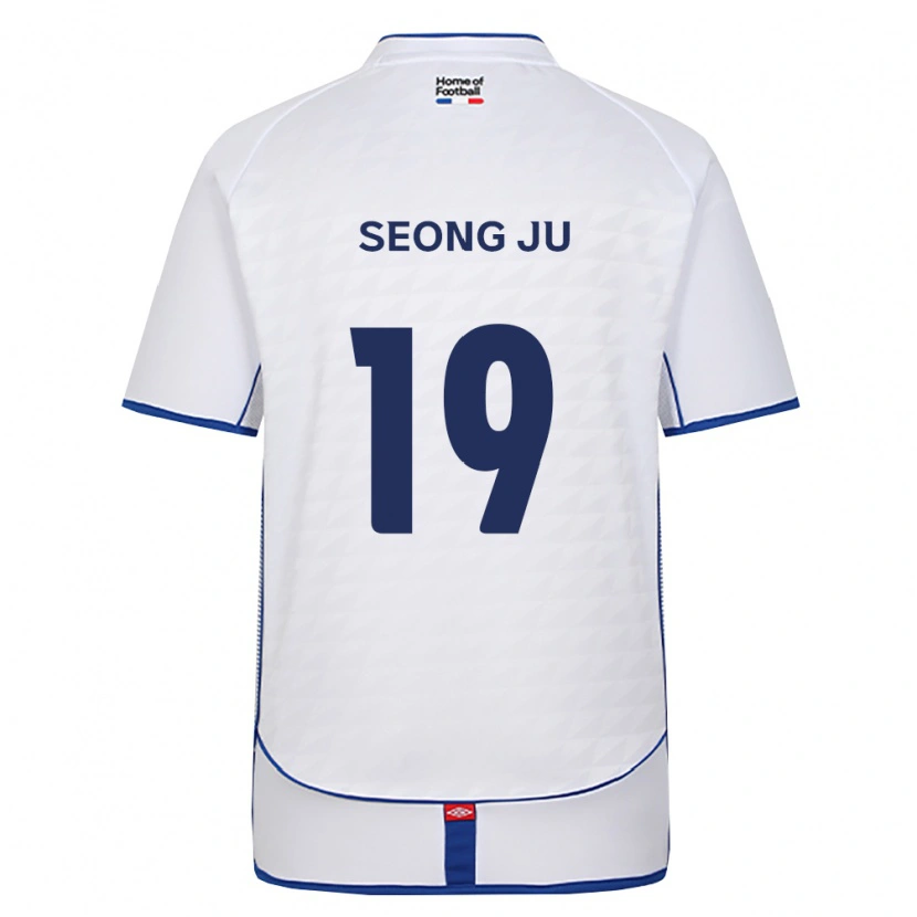 Danxen Niño Camiseta Seong-Ju Kim #19 Negro Blanco Rojo 2ª Equipación 2026/27 La Camisa México