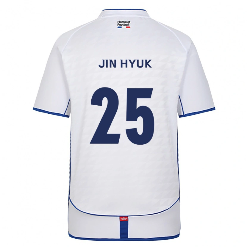 Danxen Niño Camiseta Jin-Hyuk Lee #25 Negro Blanco Rojo 2ª Equipación 2026/27 La Camisa México