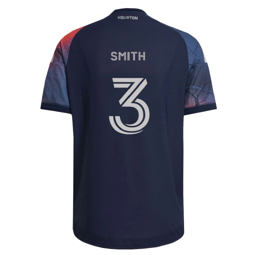 Danxen Niño Camiseta Brad Smith #3 Azul Profundo Blanco Naranja 2ª Equipación 2026/27 La Camisa México