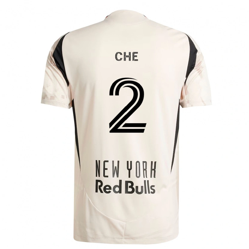 Danxen Niño Camiseta Justin Che #2 Blanco Roto Rojo Negro 2ª Equipación 2026/27 La Camisa México
