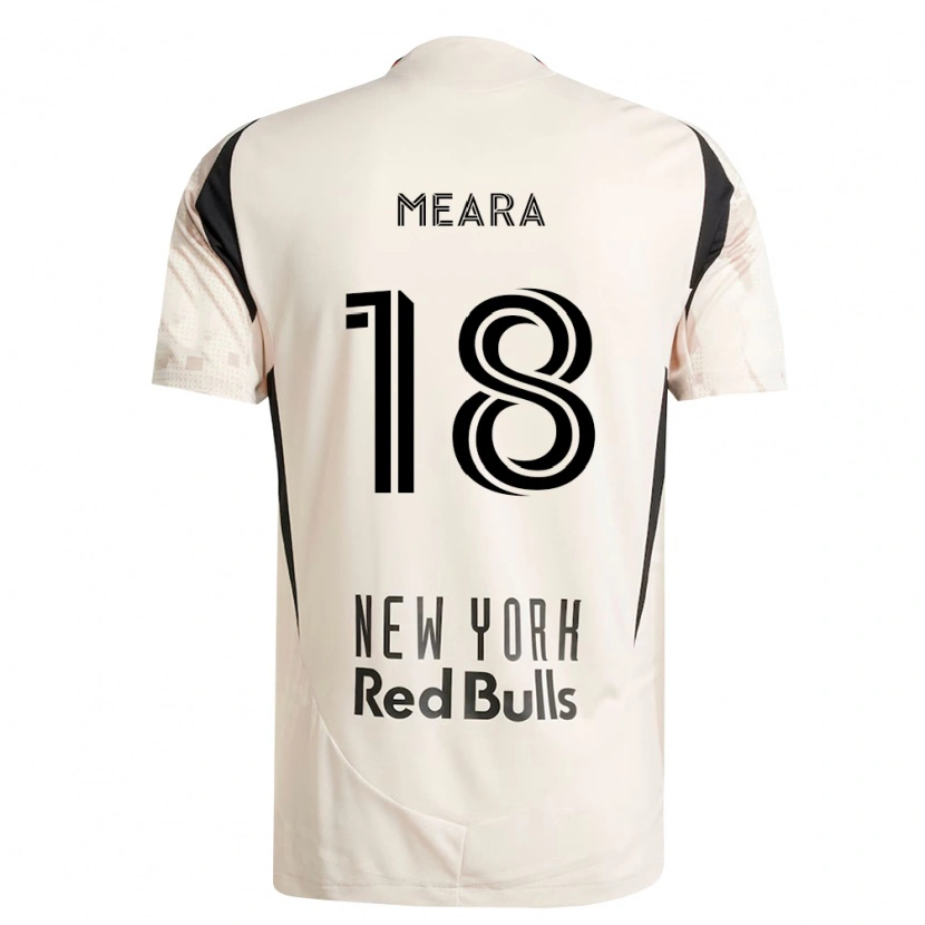 Danxen Niño Camiseta Ryan Meara #18 Blanco Roto Rojo Negro 2ª Equipación 2026/27 La Camisa México