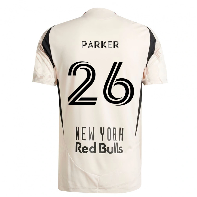 Danxen Niño Camiseta Tim Parker #26 Blanco Roto Rojo Negro 2ª Equipación 2026/27 La Camisa México