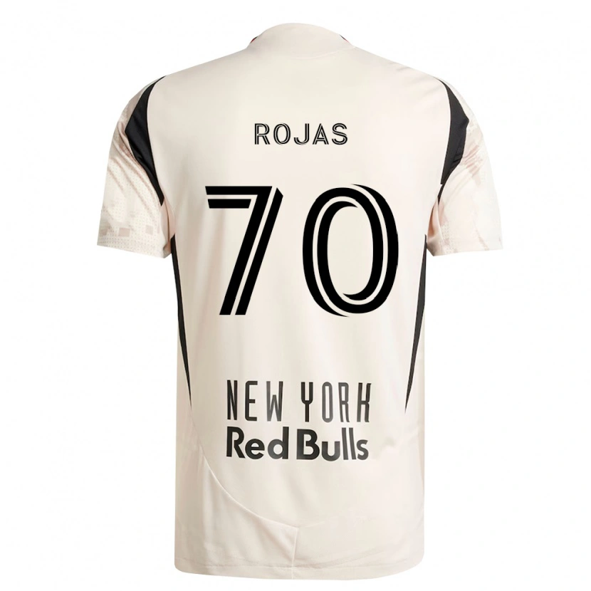 Danxen Niño Camiseta Andy Rojas #70 Blanco Roto Rojo Negro 2ª Equipación 2026/27 La Camisa México