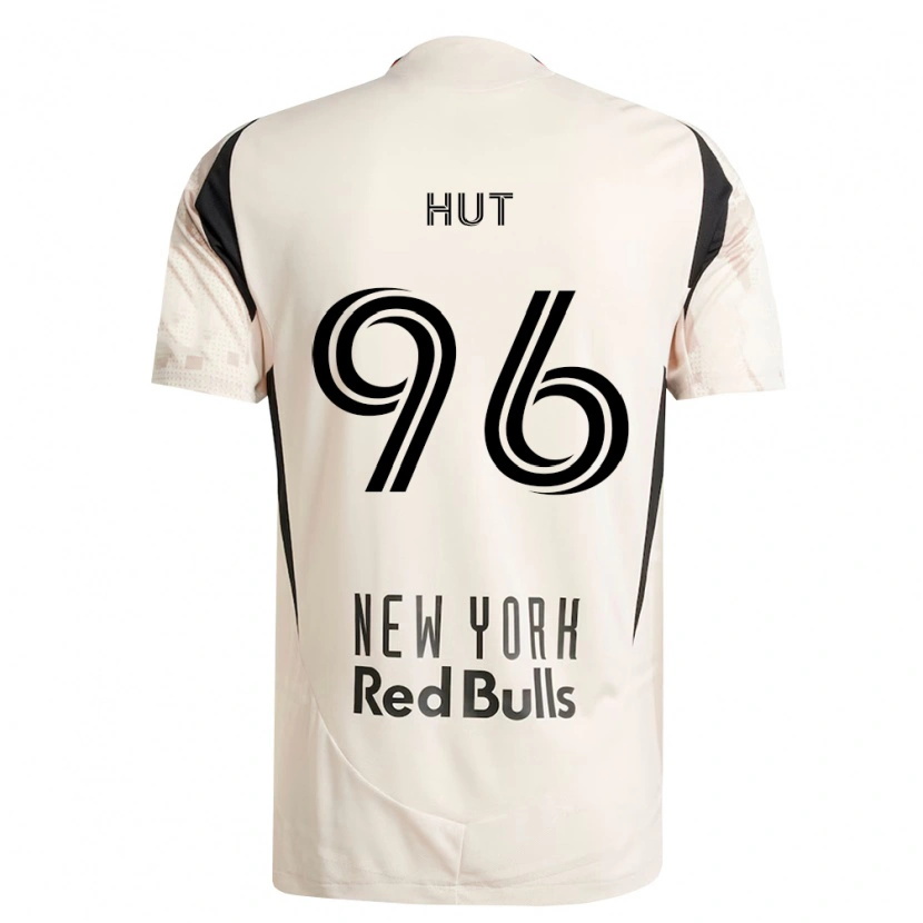 Danxen Niño Camiseta Tomas Hut #96 Blanco Roto Rojo Negro 2ª Equipación 2026/27 La Camisa México