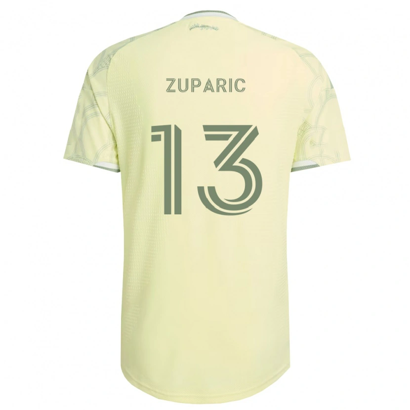 Danxen Niño Camiseta Dario Zuparic #13 Beige Blanco 2ª Equipación 2026/27 La Camisa México