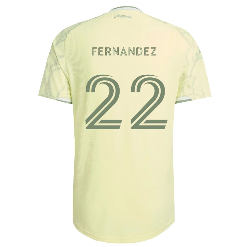 Danxen Niño Camiseta Omir Fernandez #22 Beige Blanco 2ª Equipación 2026/27 La Camisa México