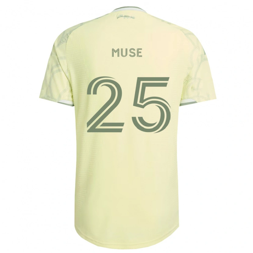 Danxen Niño Camiseta Trey Muse #25 Beige Blanco 2ª Equipación 2026/27 La Camisa México