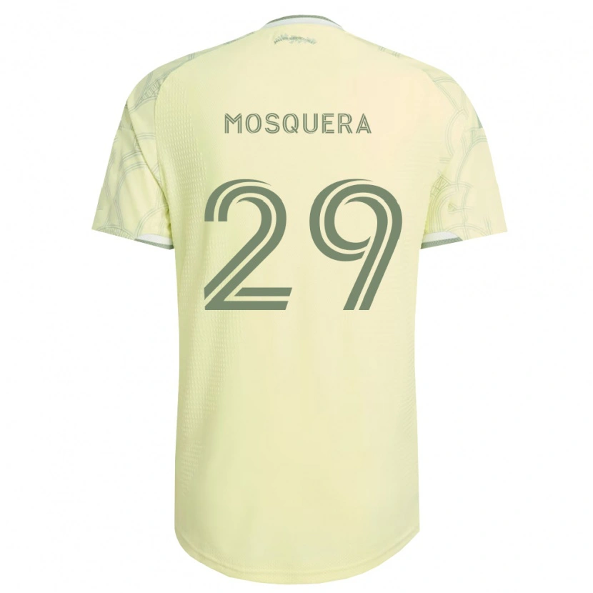 Danxen Niño Camiseta Juan Mosquera #29 Beige Blanco 2ª Equipación 2026/27 La Camisa México