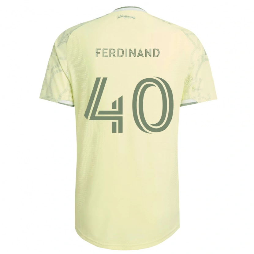 Danxen Niño Camiseta Keesean Ferdinand #40 Beige Blanco 2ª Equipación 2026/27 La Camisa México