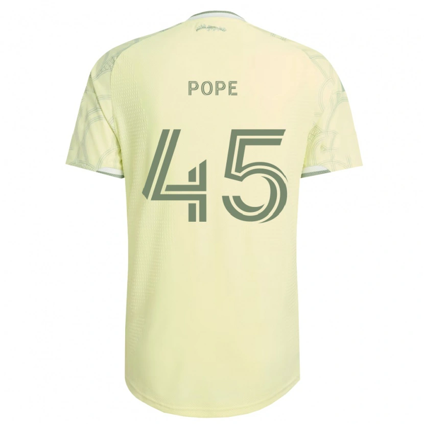 Danxen Niño Camiseta Blake Pope #45 Beige Blanco 2ª Equipación 2026/27 La Camisa México