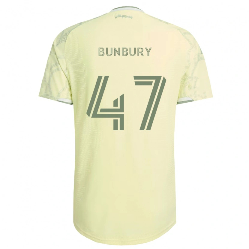 Danxen Niño Camiseta Mataeo Bunbury #47 Beige Blanco 2ª Equipación 2026/27 La Camisa México