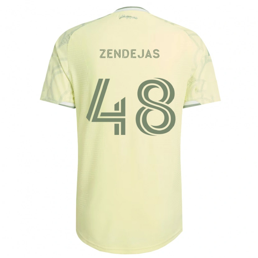 Danxen Niño Camiseta Noah Zendejas #48 Beige Blanco 2ª Equipación 2026/27 La Camisa México