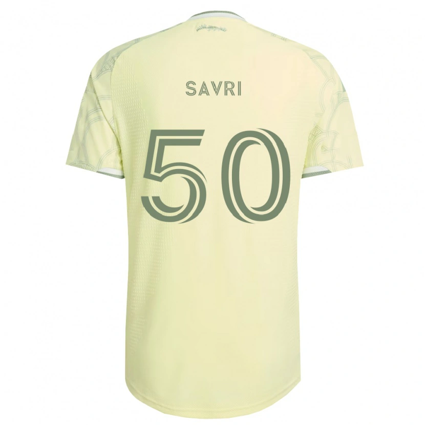 Danxen Niño Camiseta Nolan Savri #50 Beige Blanco 2ª Equipación 2026/27 La Camisa México