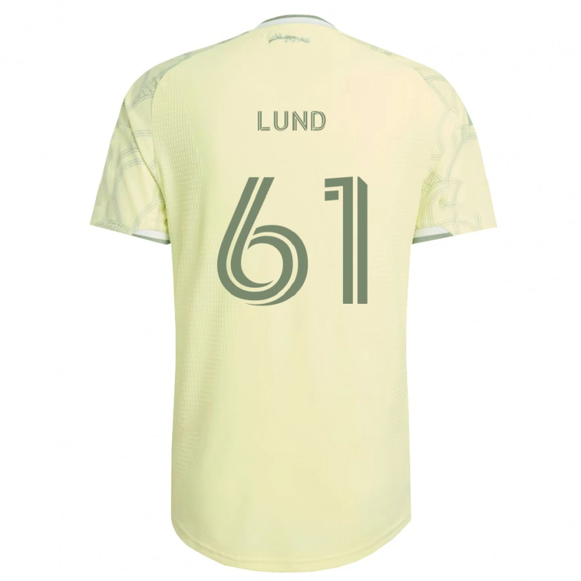 Danxen Niño Camiseta Nicklas Lund #61 Beige Blanco 2ª Equipación 2026/27 La Camisa México