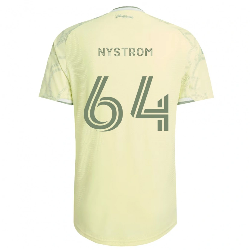 Danxen Niño Camiseta August Nystrom #64 Beige Blanco 2ª Equipación 2026/27 La Camisa México