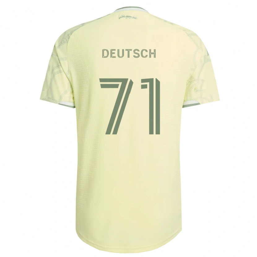 Danxen Niño Camiseta Maverick Deutsch #71 Beige Blanco 2ª Equipación 2026/27 La Camisa México
