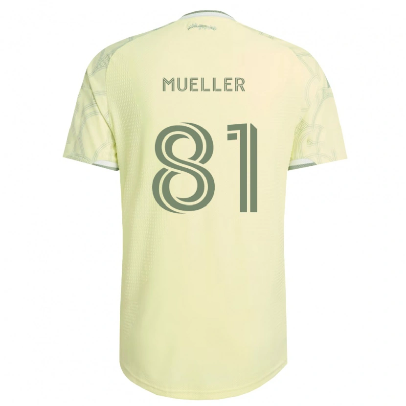 Danxen Niño Camiseta Henry Mueller #81 Beige Blanco 2ª Equipación 2026/27 La Camisa México