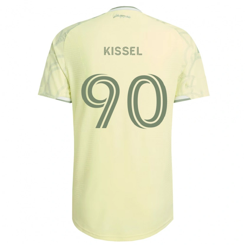 Danxen Niño Camiseta Maximilian Kissel #90 Beige Blanco 2ª Equipación 2026/27 La Camisa México