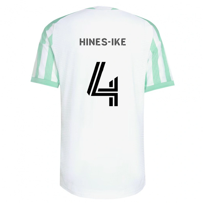 Danxen Niño Camiseta Brendan Hines-Ike #4 Verde Claro Negro Blanco 2ª Equipación 2026/27 La Camisa México
