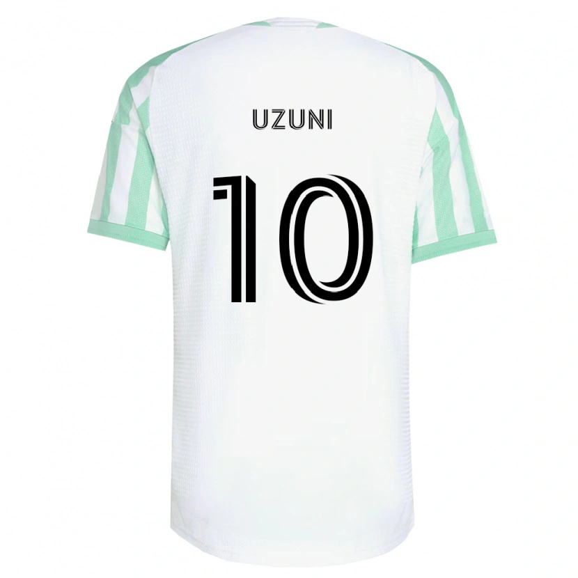Danxen Niño Camiseta Myrto Uzuni #10 Verde Claro Negro Blanco 2ª Equipación 2026/27 La Camisa México