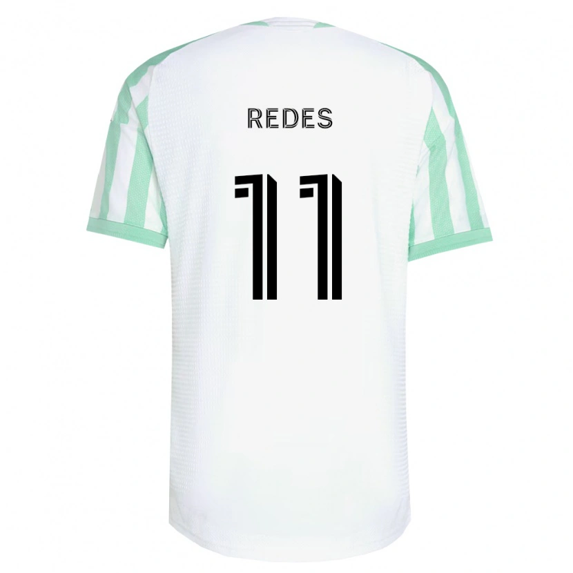 Danxen Niño Camiseta Rodney Redes #11 Verde Claro Negro Blanco 2ª Equipación 2026/27 La Camisa México