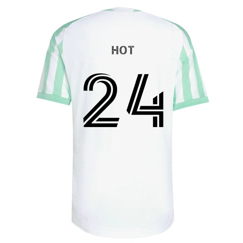 Danxen Niño Camiseta Kenan Hot #24 Verde Claro Negro Blanco 2ª Equipación 2026/27 La Camisa México