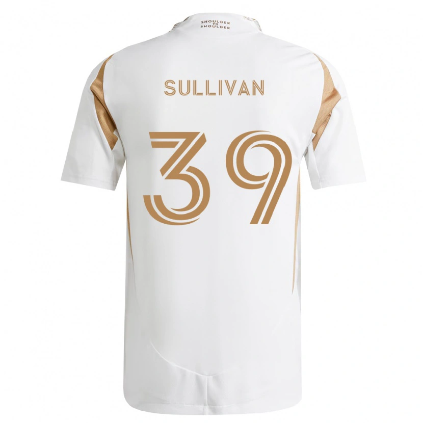 Danxen Niño Camiseta Sullivan #39 Blanco Marrón 2ª Equipación 2026/27 La Camisa México