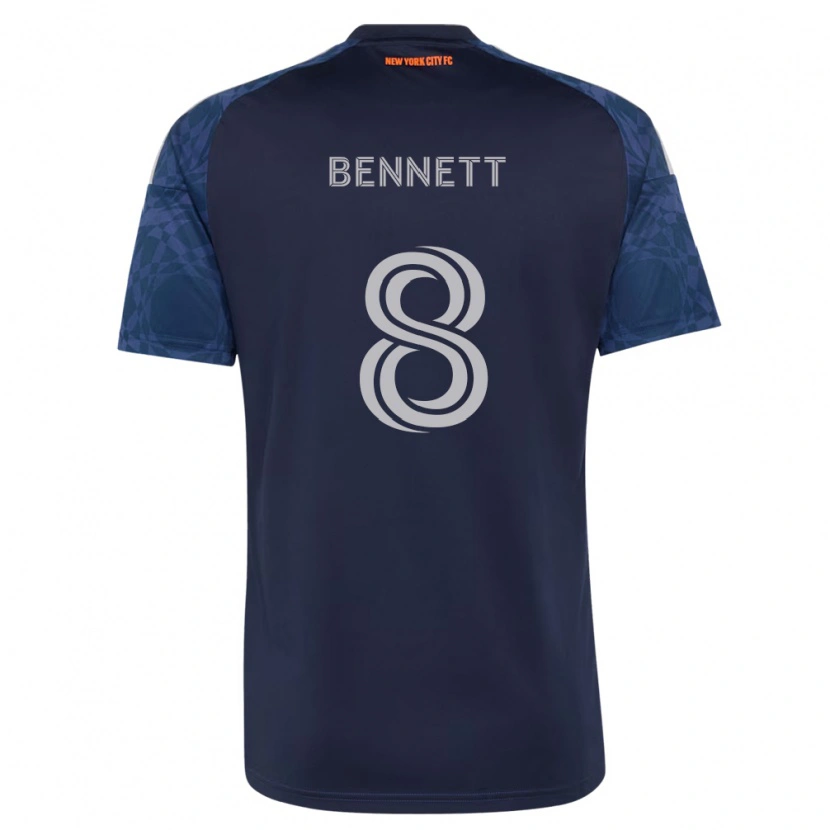 Danxen Niño Camiseta Jaheem Bennett #8 Azul Profundo Blanco 2ª Equipación 2026/27 La Camisa México