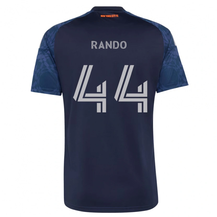 Danxen Niño Camiseta Alex Rando #44 Azul Profundo Blanco 2ª Equipación 2026/27 La Camisa México