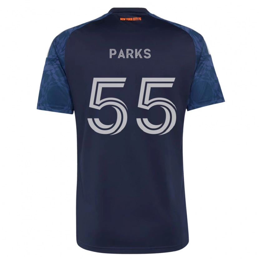 Danxen Niño Camiseta Keaton Parks #55 Azul Profundo Blanco 2ª Equipación 2026/27 La Camisa México