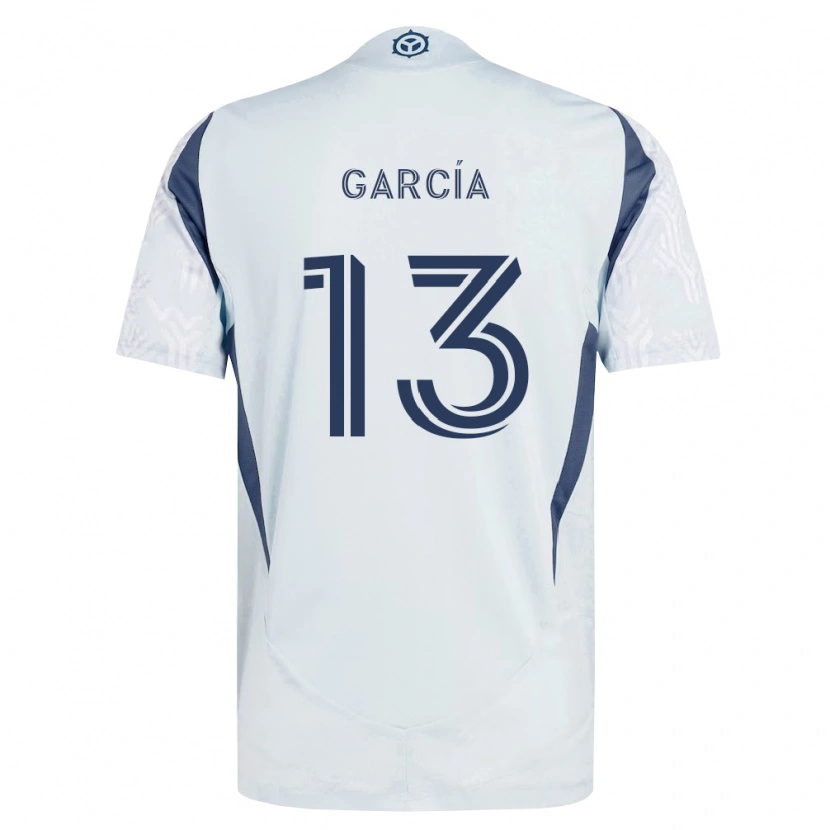 Danxen Niño Camiseta Deijan García #13 Azul Gris Blanco 2ª Equipación 2026/27 La Camisa México