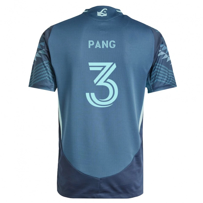 Danxen Niño Camiseta Kaylene Pang #3 Azul Marino Verde 2ª Equipación 2026/27 La Camisa México