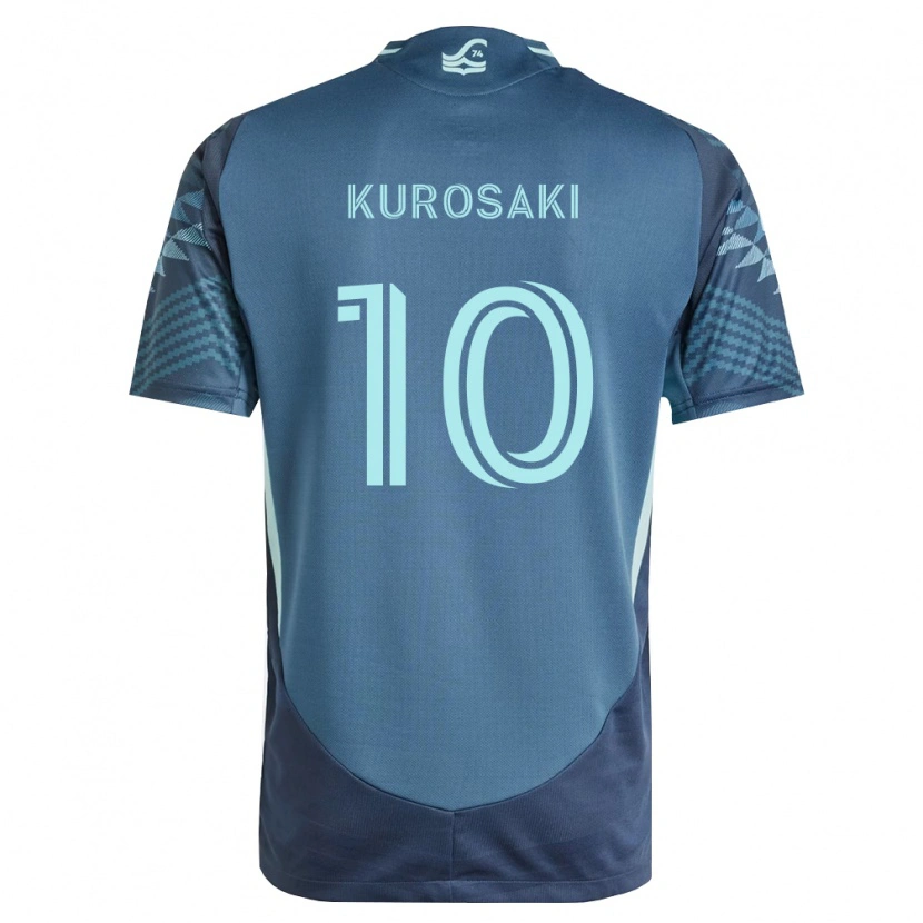 Danxen Niño Camiseta Yuuka Kurosaki #10 Azul Marino Verde 2ª Equipación 2026/27 La Camisa México