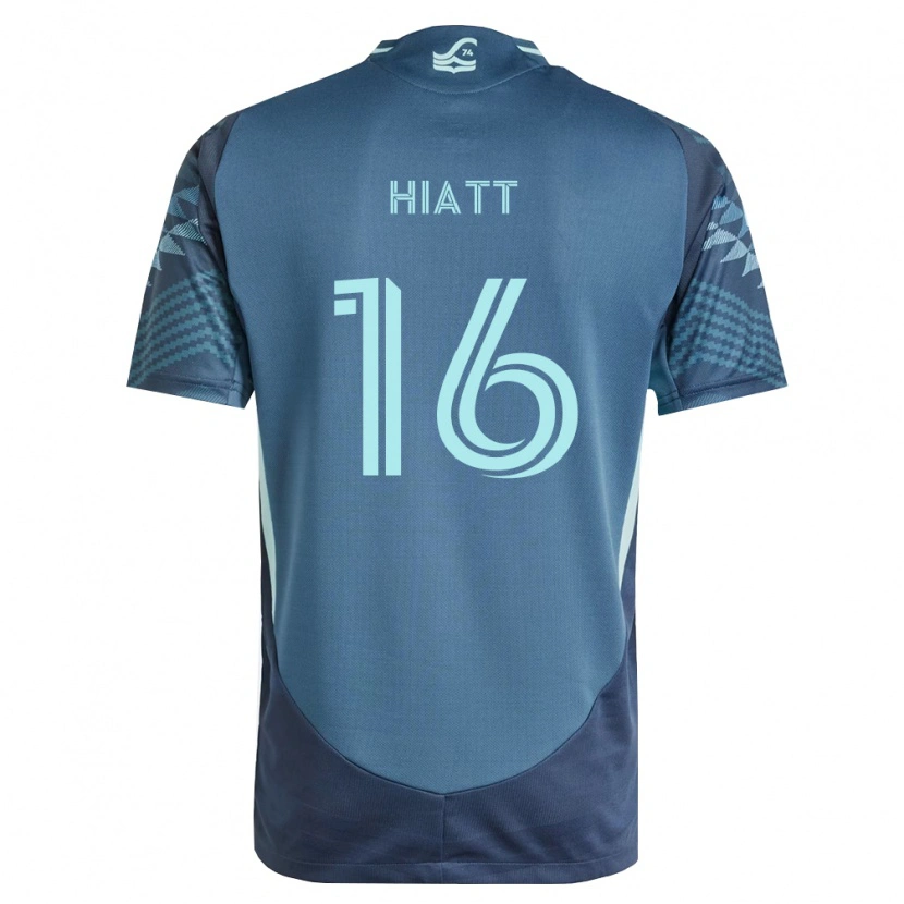 Danxen Niño Camiseta Samantha Hiatt #16 Azul Marino Verde 2ª Equipación 2026/27 La Camisa México