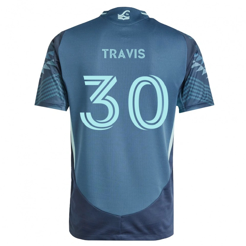 Danxen Niño Camiseta Riley Travis #30 Azul Marino Verde 2ª Equipación 2026/27 La Camisa México