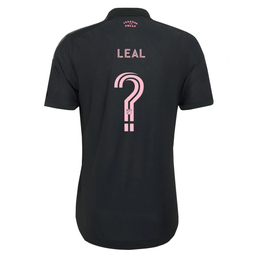 Danxen Niño Camiseta Gabriel Leal #0 Rosa Negro Blanco 2ª Equipación 2026/27 La Camisa México