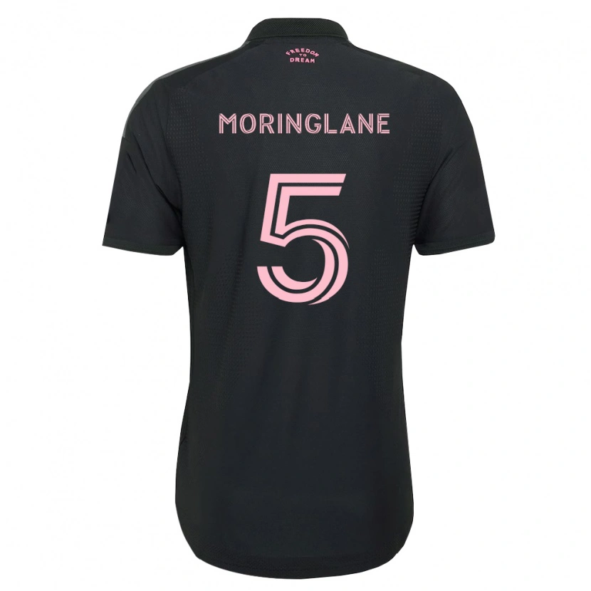 Danxen Niño Camiseta Luis Moringlane #5 Rosa Negro Blanco 2ª Equipación 2026/27 La Camisa México
