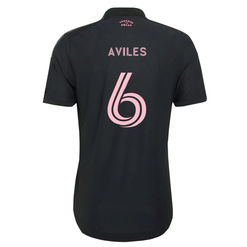 Danxen Niño Camiseta Tomás Avilés #6 Rosa Negro Blanco 2ª Equipación 2026/27 La Camisa México