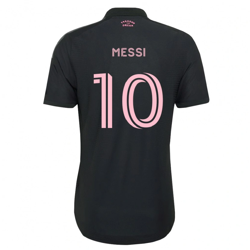 Danxen Niño Camiseta Lionel Messi #10 Rosa Negro Blanco 2ª Equipación 2026/27 La Camisa México