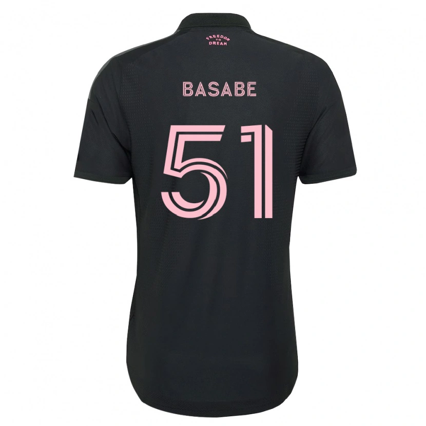 Danxen Niño Camiseta Samuel Basabe #51 Rosa Negro Blanco 2ª Equipación 2026/27 La Camisa México