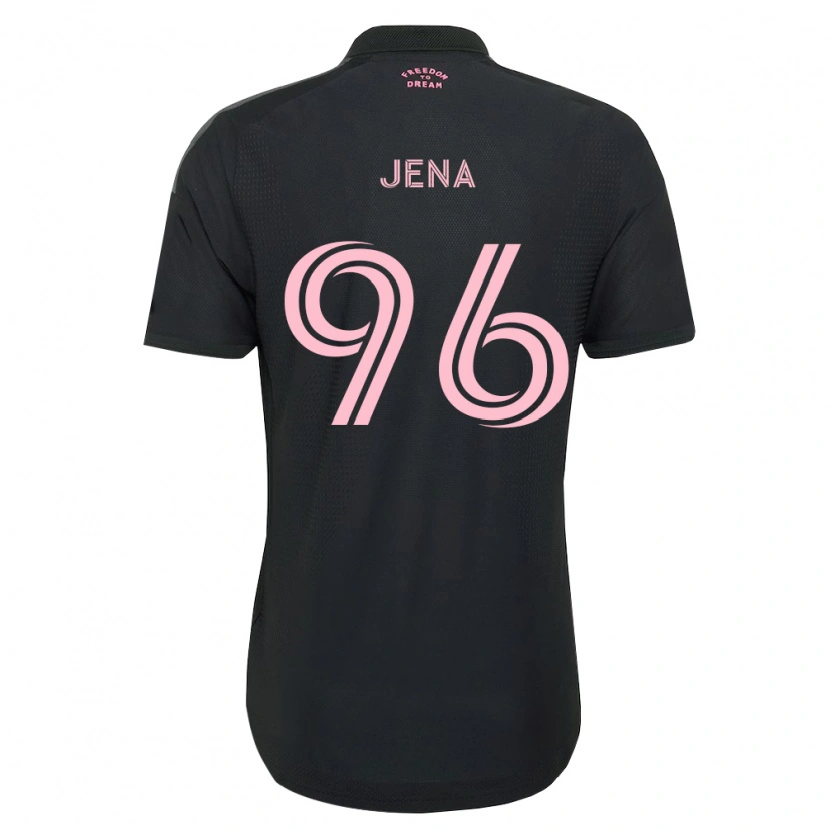 Danxen Niño Camiseta Nessim Jena #96 Rosa Negro Blanco 2ª Equipación 2026/27 La Camisa México
