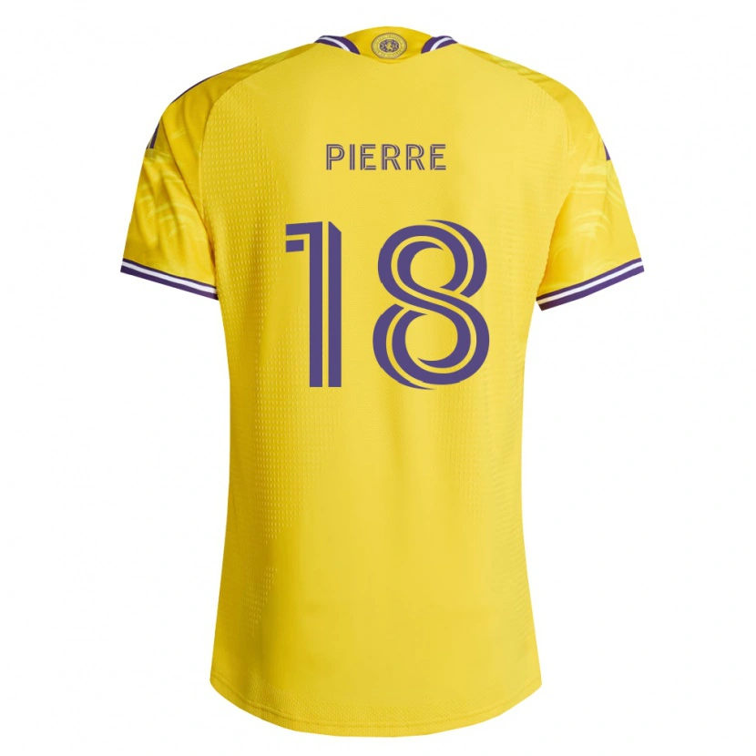 Danxen Niño Camiseta Nikolai Pierre #18 Amarillo Morado 2ª Equipación 2026/27 La Camisa México