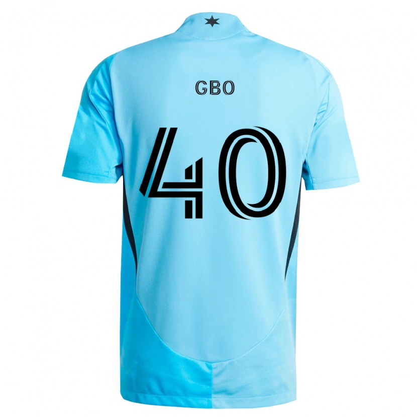 Danxen Niño Camiseta Cedrik Gbo #40 Azul Claro Negro 2ª Equipación 2026/27 La Camisa México