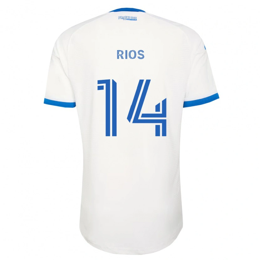Danxen Niño Camiseta Daniel Ríos #14 Azul Cielo Blanco 2ª Equipación 2026/27 La Camisa México